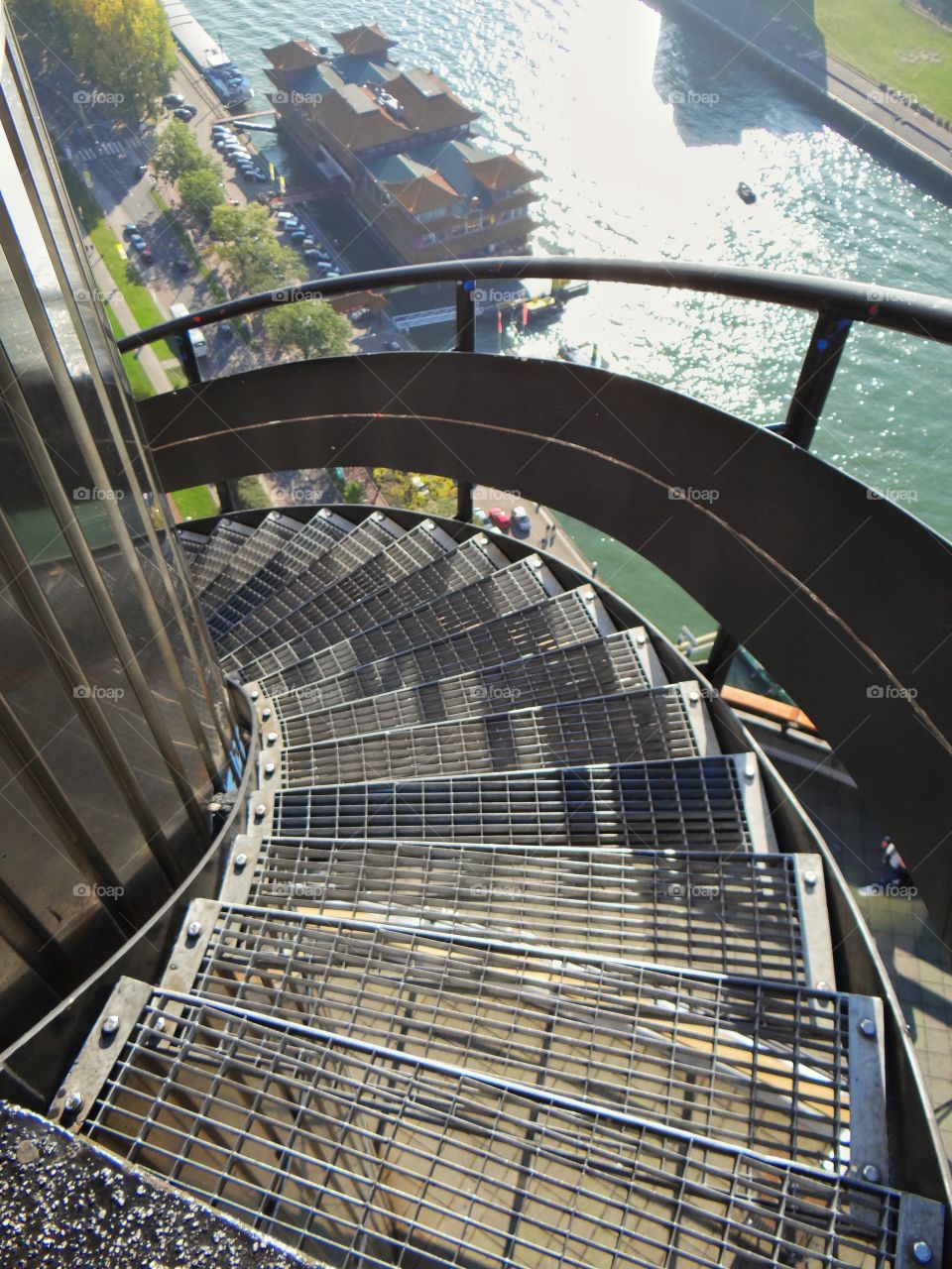 Stairs from The Euromast