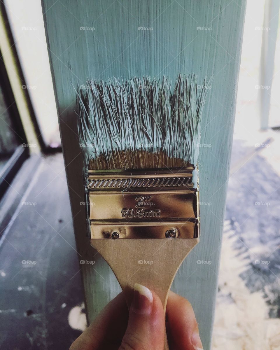 Re organizing our home and putting a fresh paint to everything 