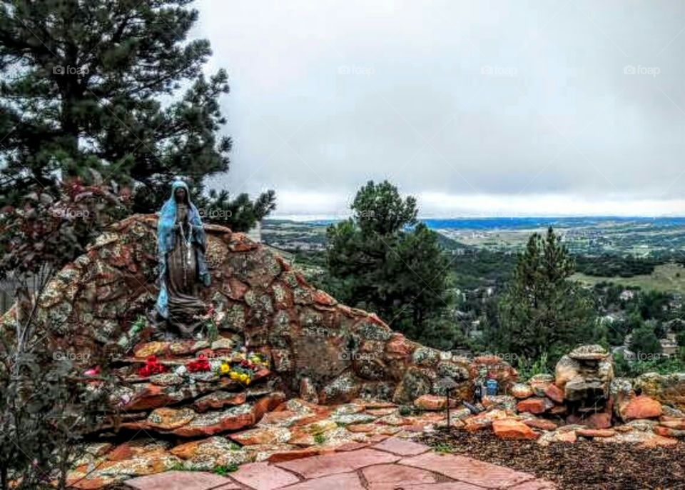 Statue in Colorado