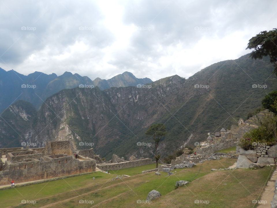 Machu Picchu Green view