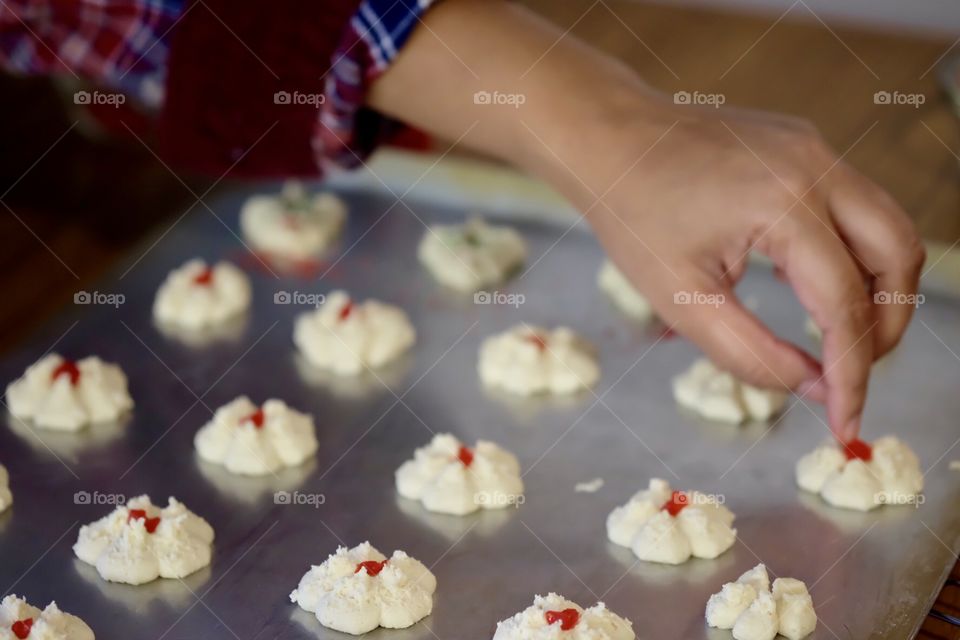 Preparing Snacks For Santa