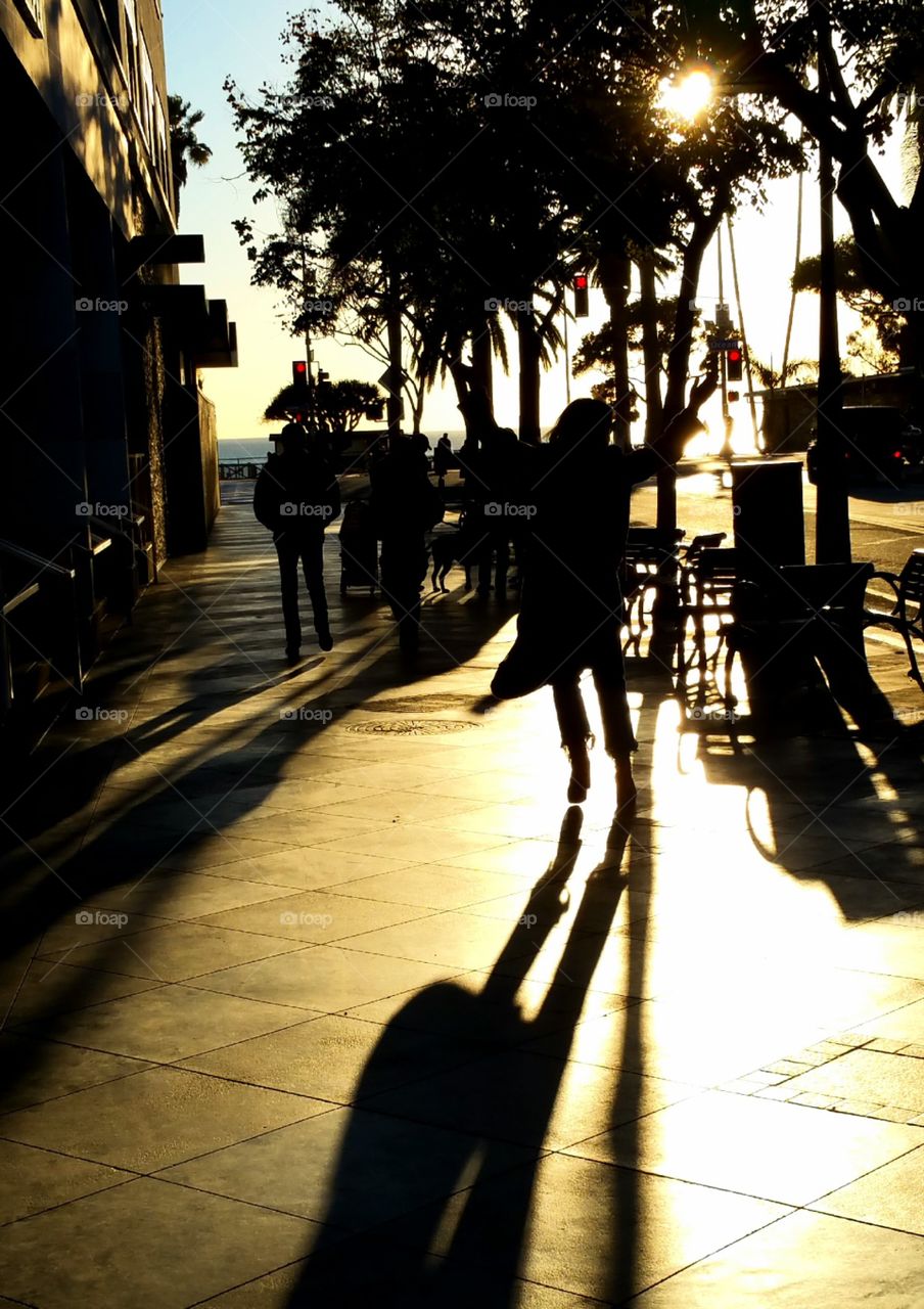 dancing in shadows