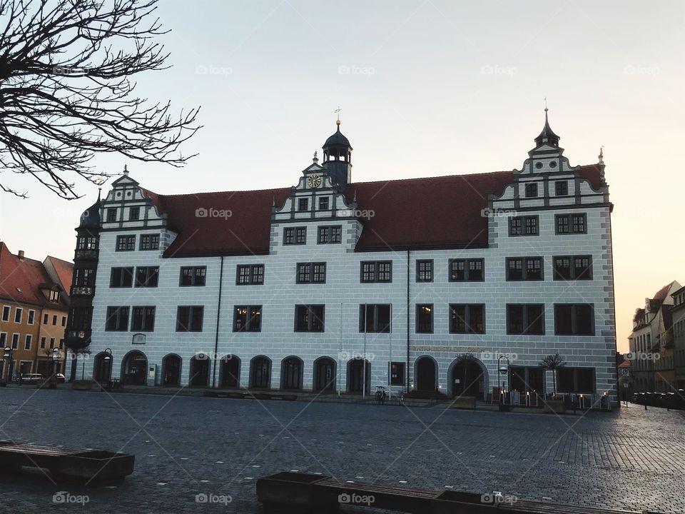 Rathaus Torgau Sachsen 