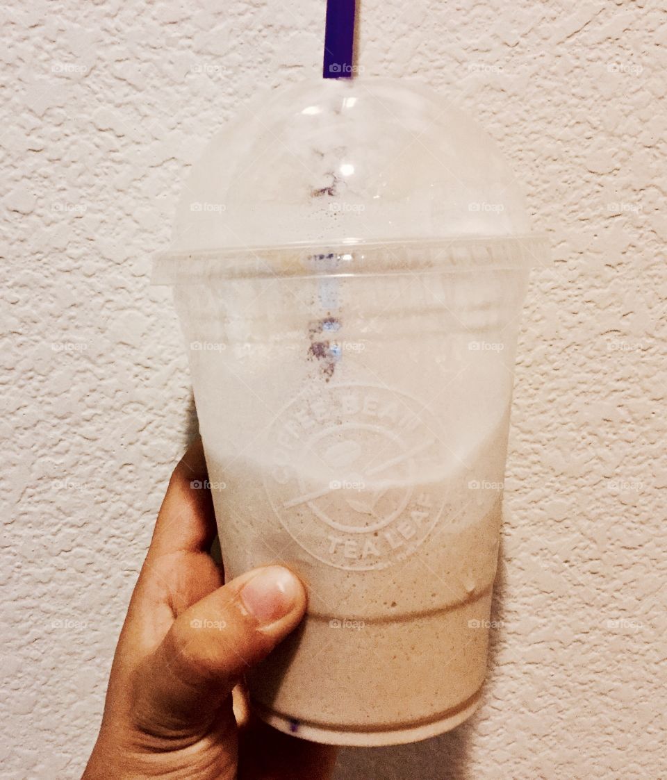 Coffee Bean Hazelnut Ice Blended Drink 😋