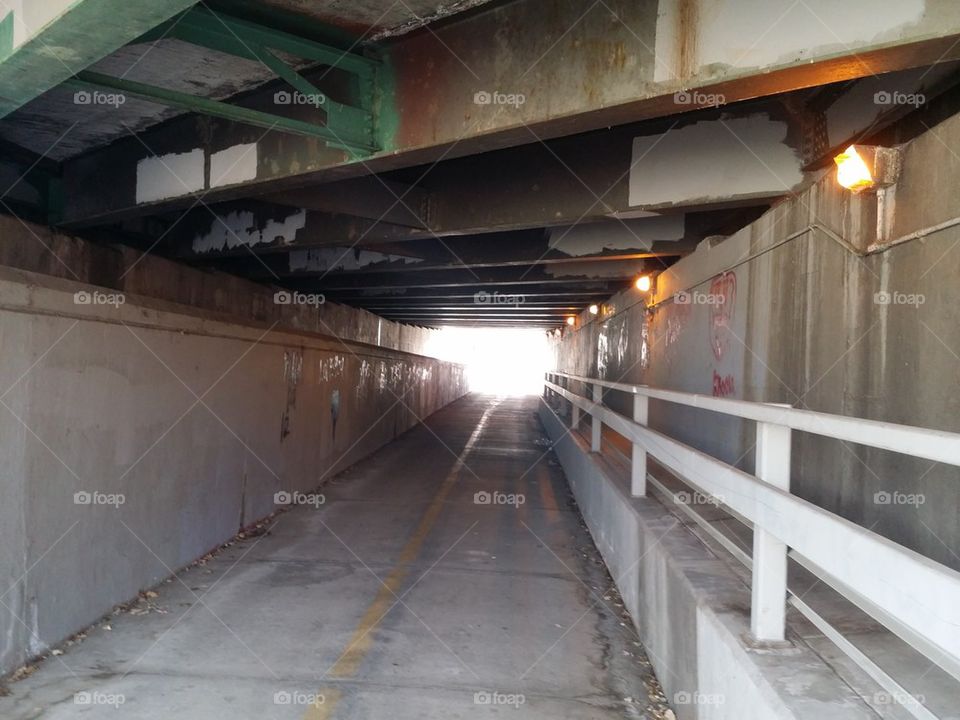 bike path underpass