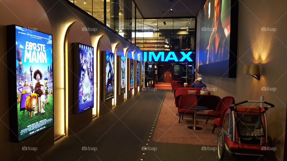 IMAX cinema inhouse interior