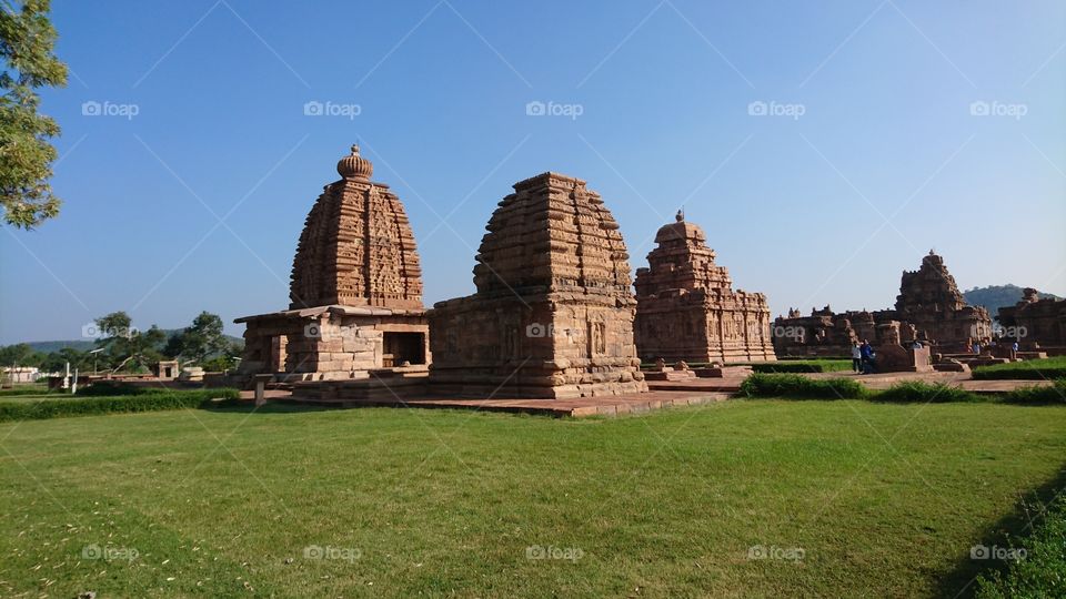 Pattadakal:  Galaganatha - Mallikarjuna - Sangameswara Temple Complex