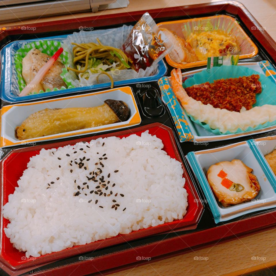 Japanese style lunch box, Bento