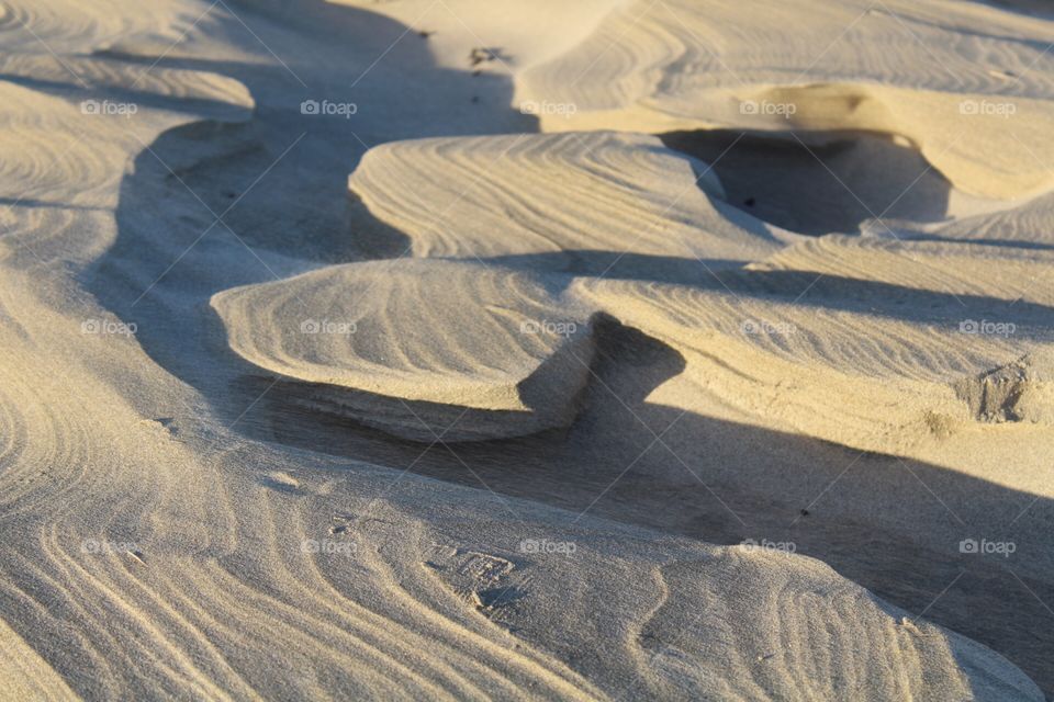 Pattern in the sand