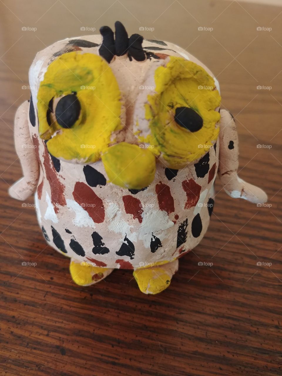 owl piece of art