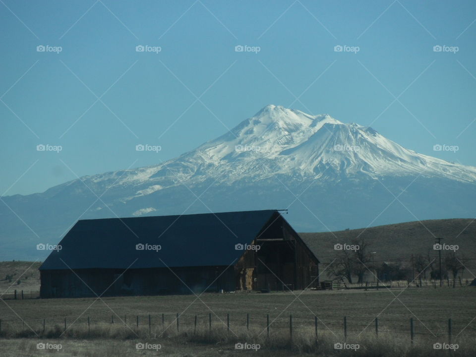 At the foot of Mt. Shasta