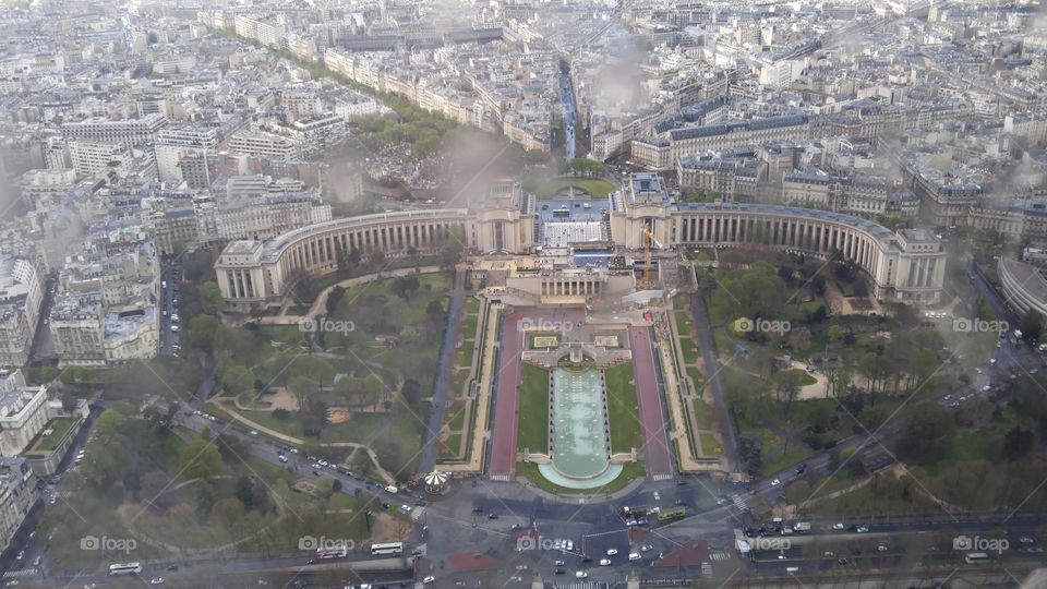 Paris from the top of the world