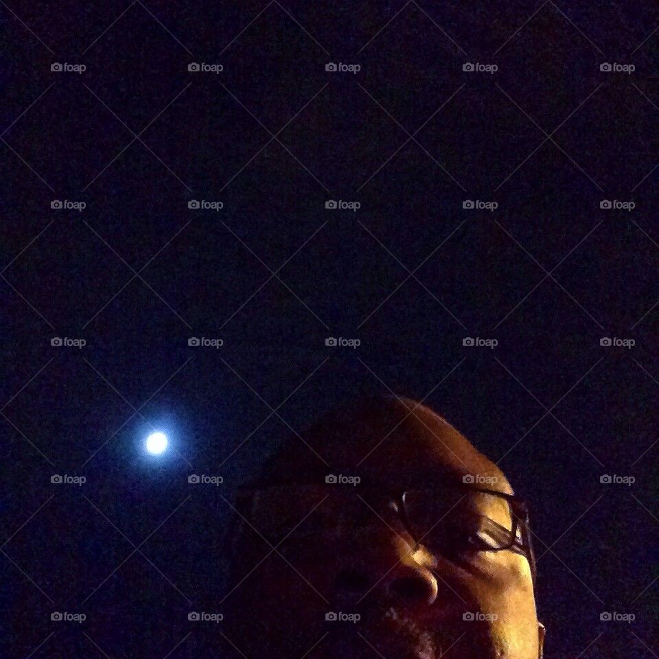 Me and the moon