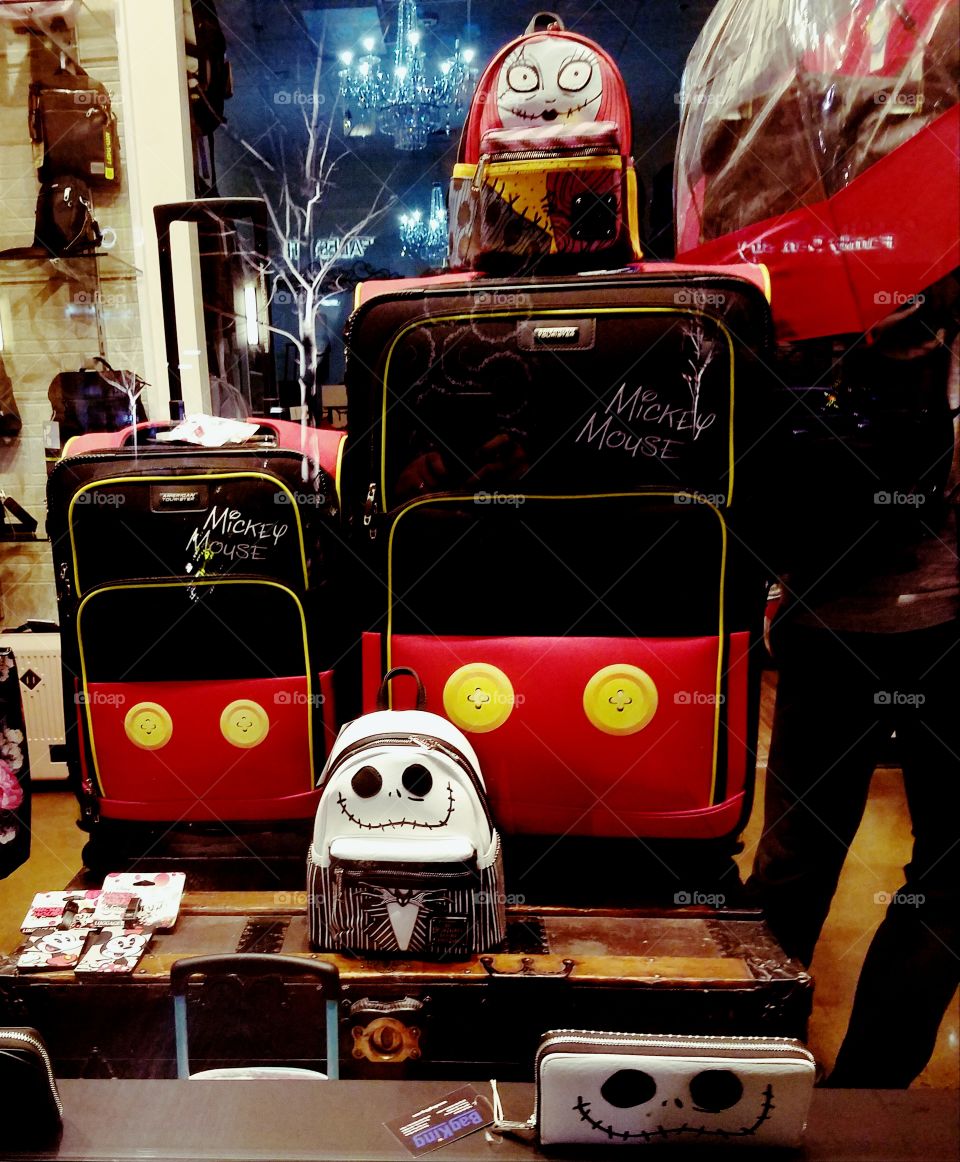 Disney travel bags suitcases