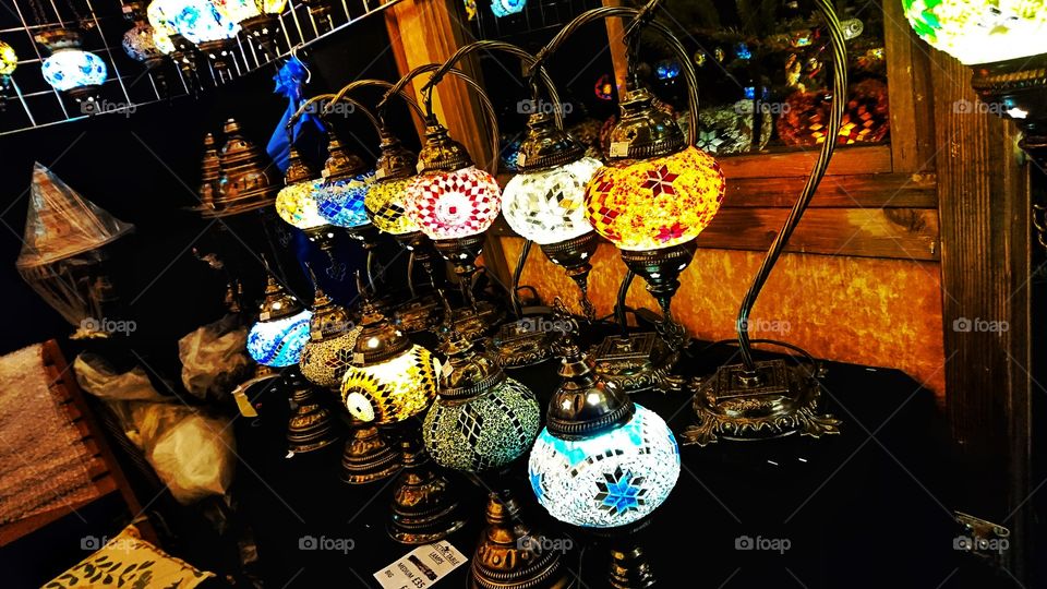 Moroccan lamps