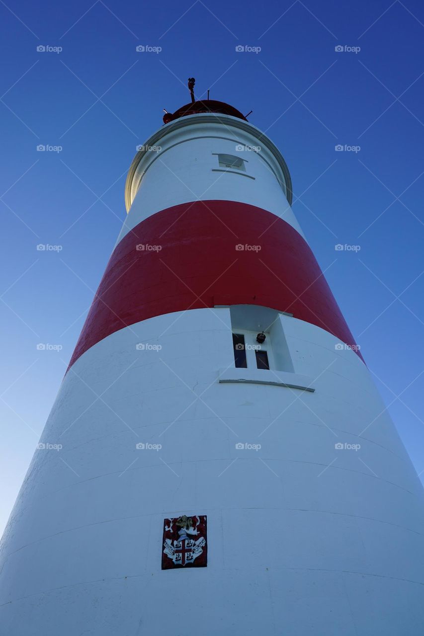 Looking up a lighthouse 