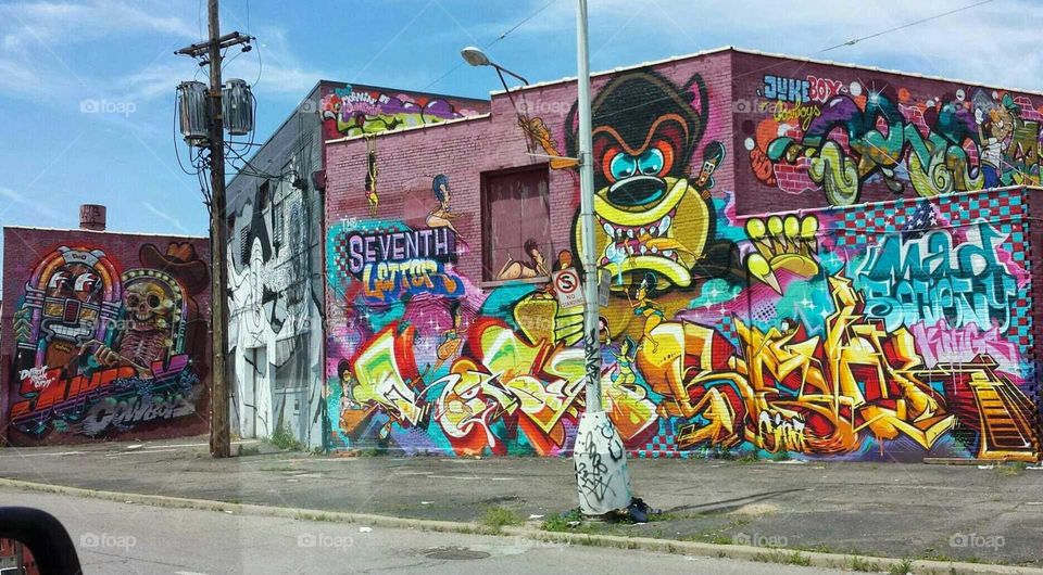 Detroit graffiti