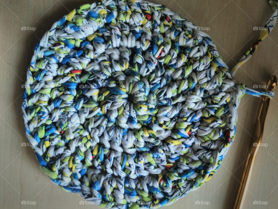 Crochet rug