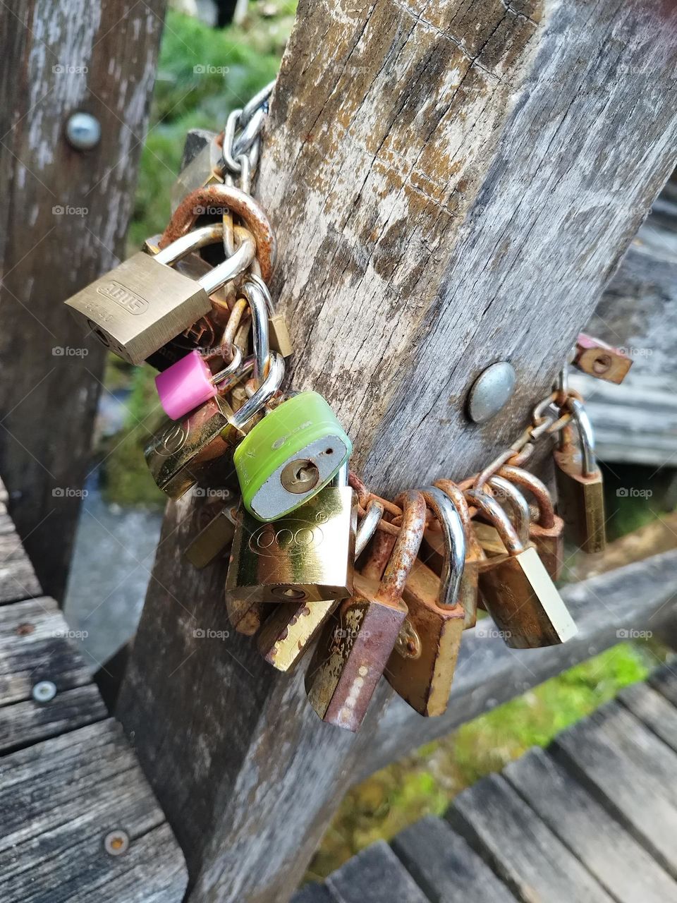 Corolful padlocks