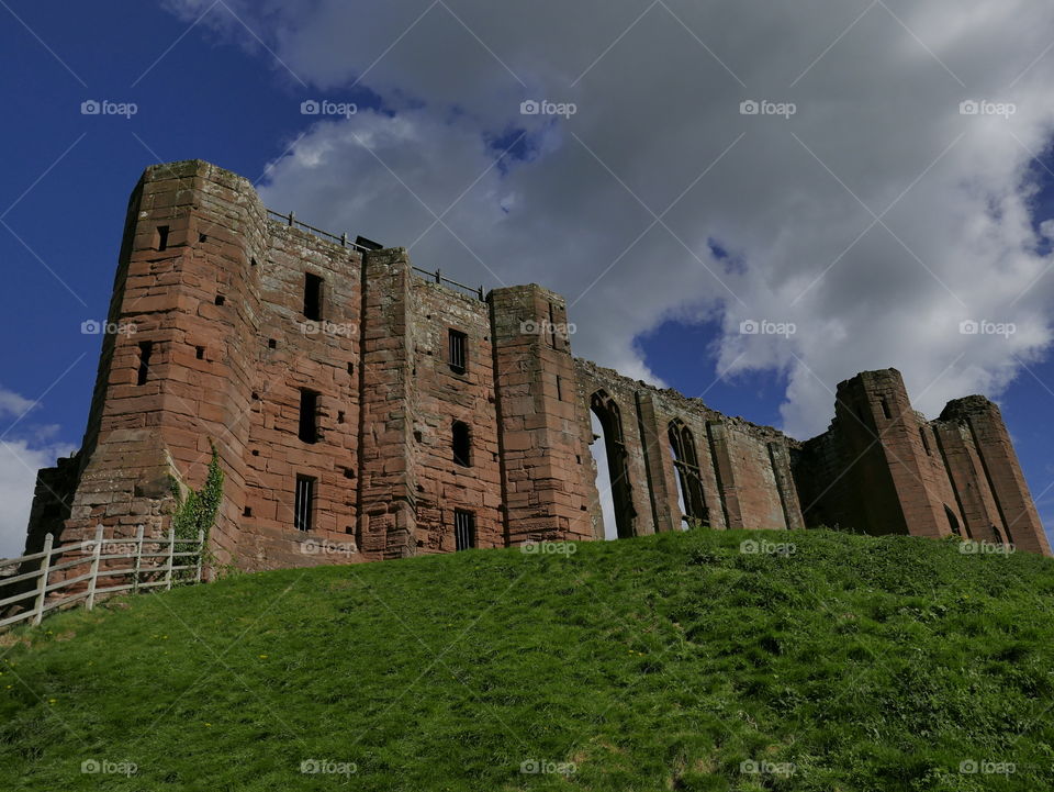 Castle. Ruins