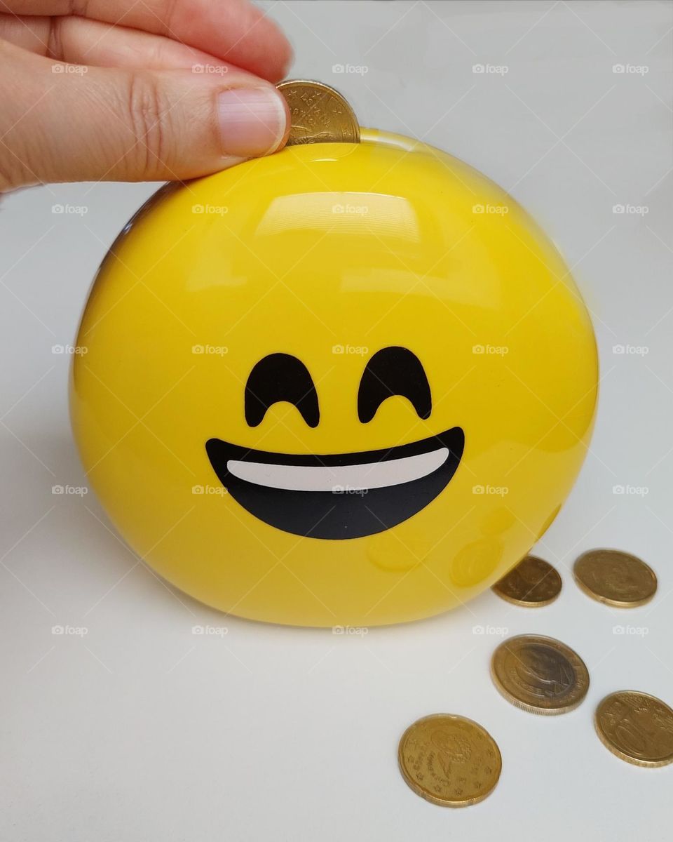 Smiley moneybox