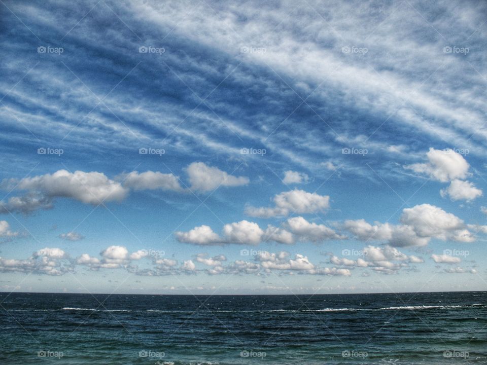 sky and sea небо и море