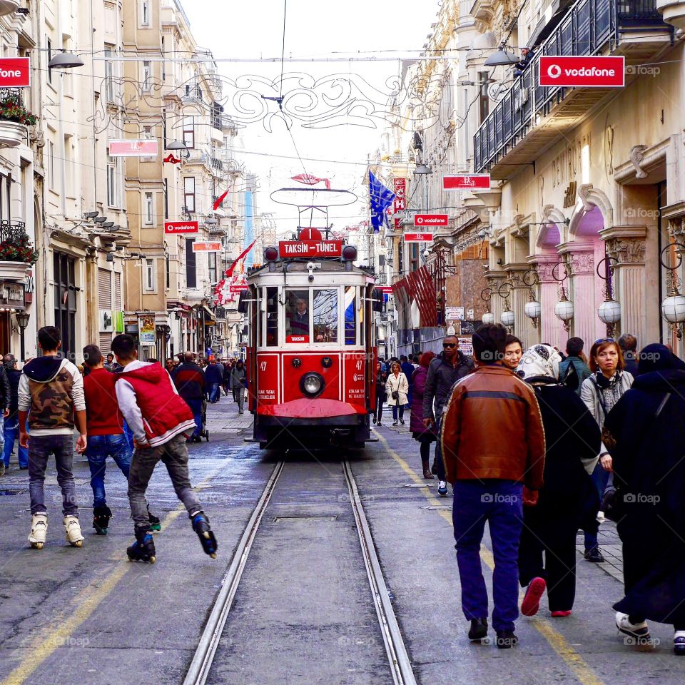 Taksim, Istanbul, Turkey. 