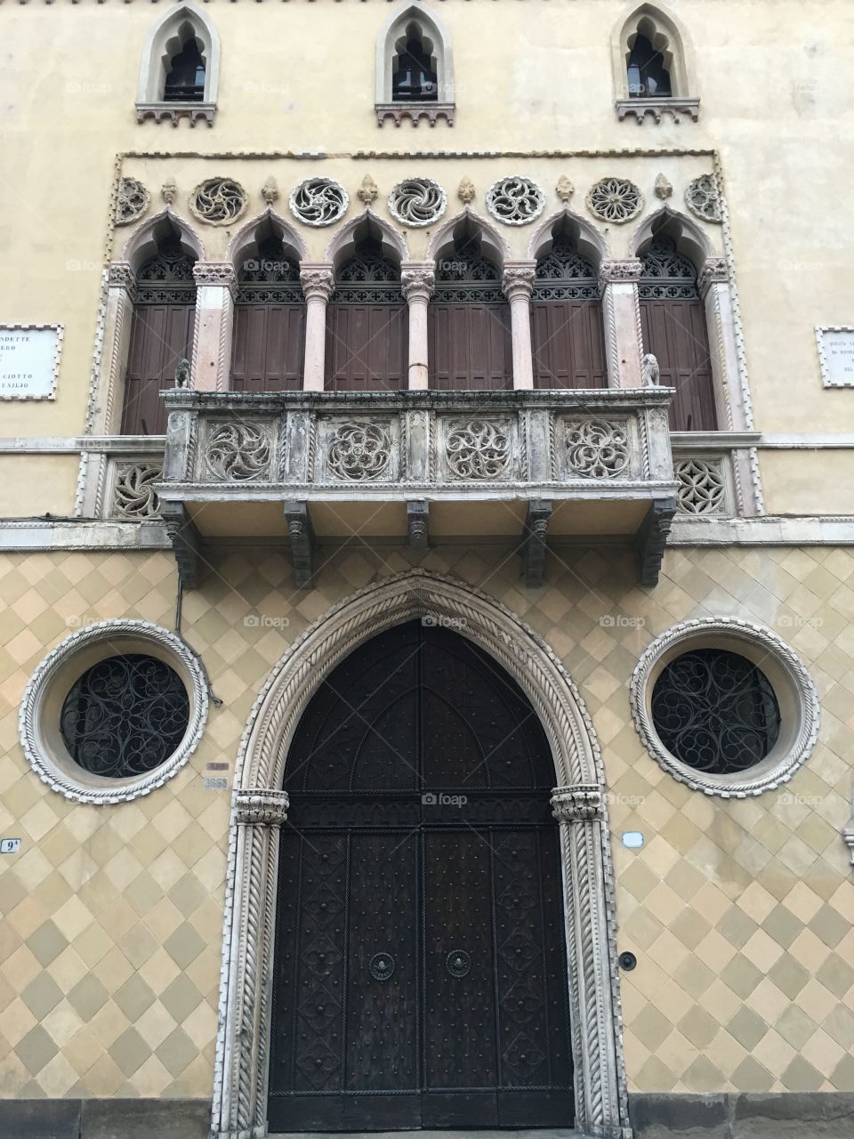 Venetian style door, Padova