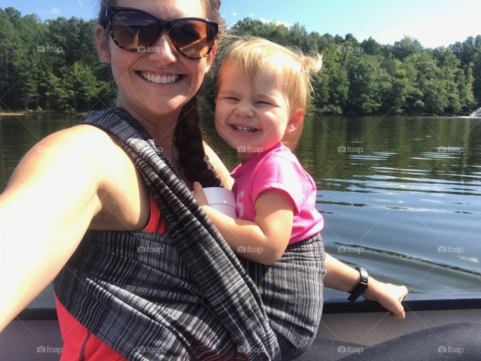 Mom and daughter adventure selfies 
