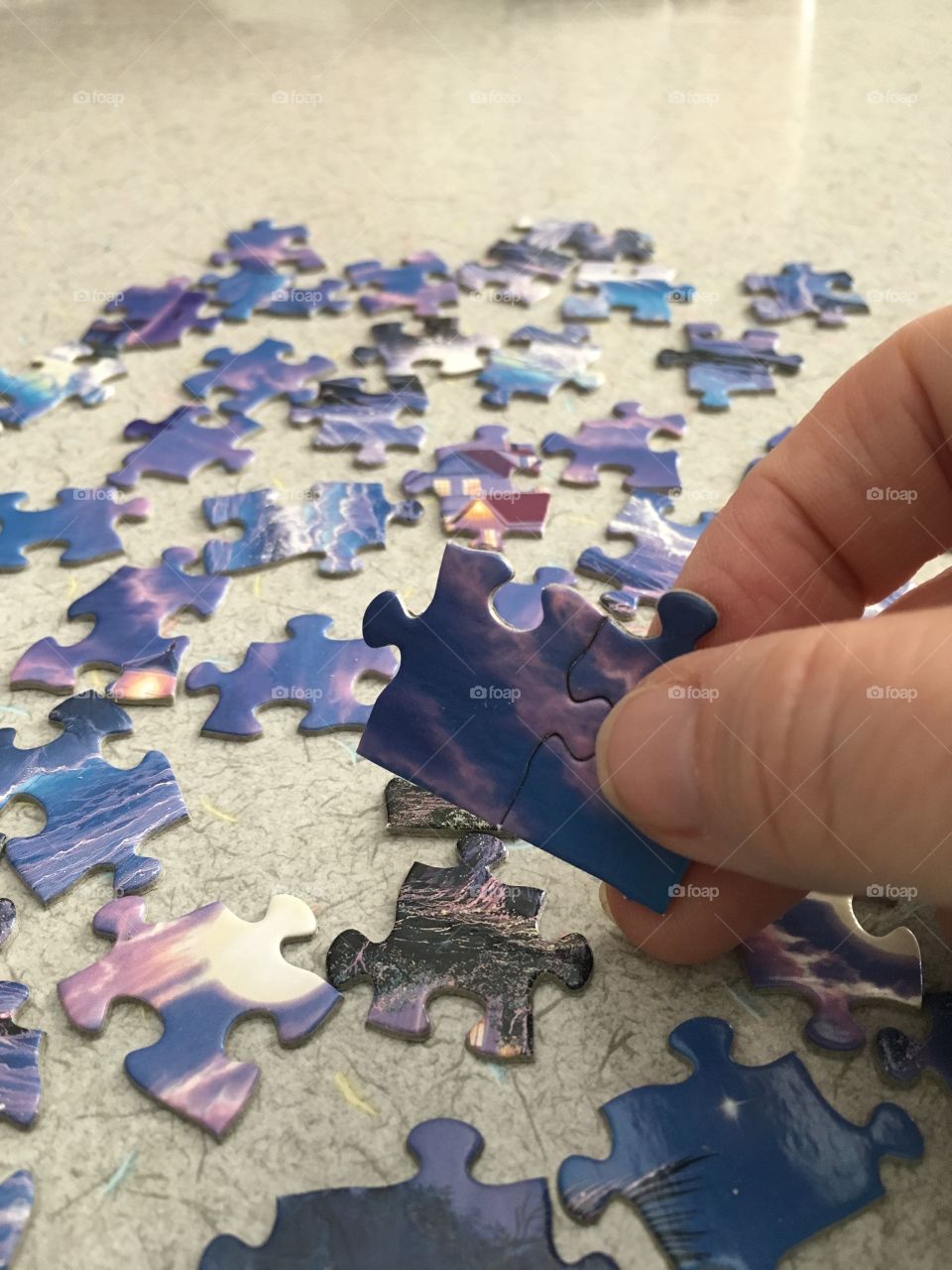 2 puzzle pieces jigsaw
