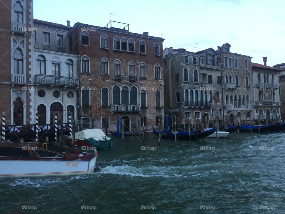 Canal, Gondola, Venetian, Travel, Water