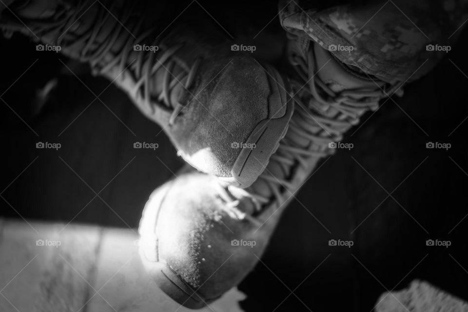 military boots