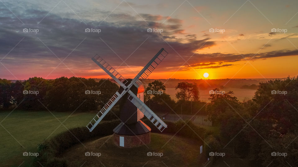 Mountnessing Windmill Sunrise 
