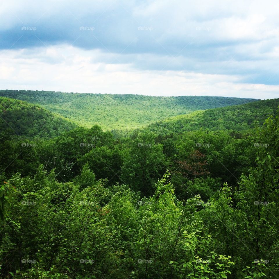 Lookout. Lookout near Halfway Dam