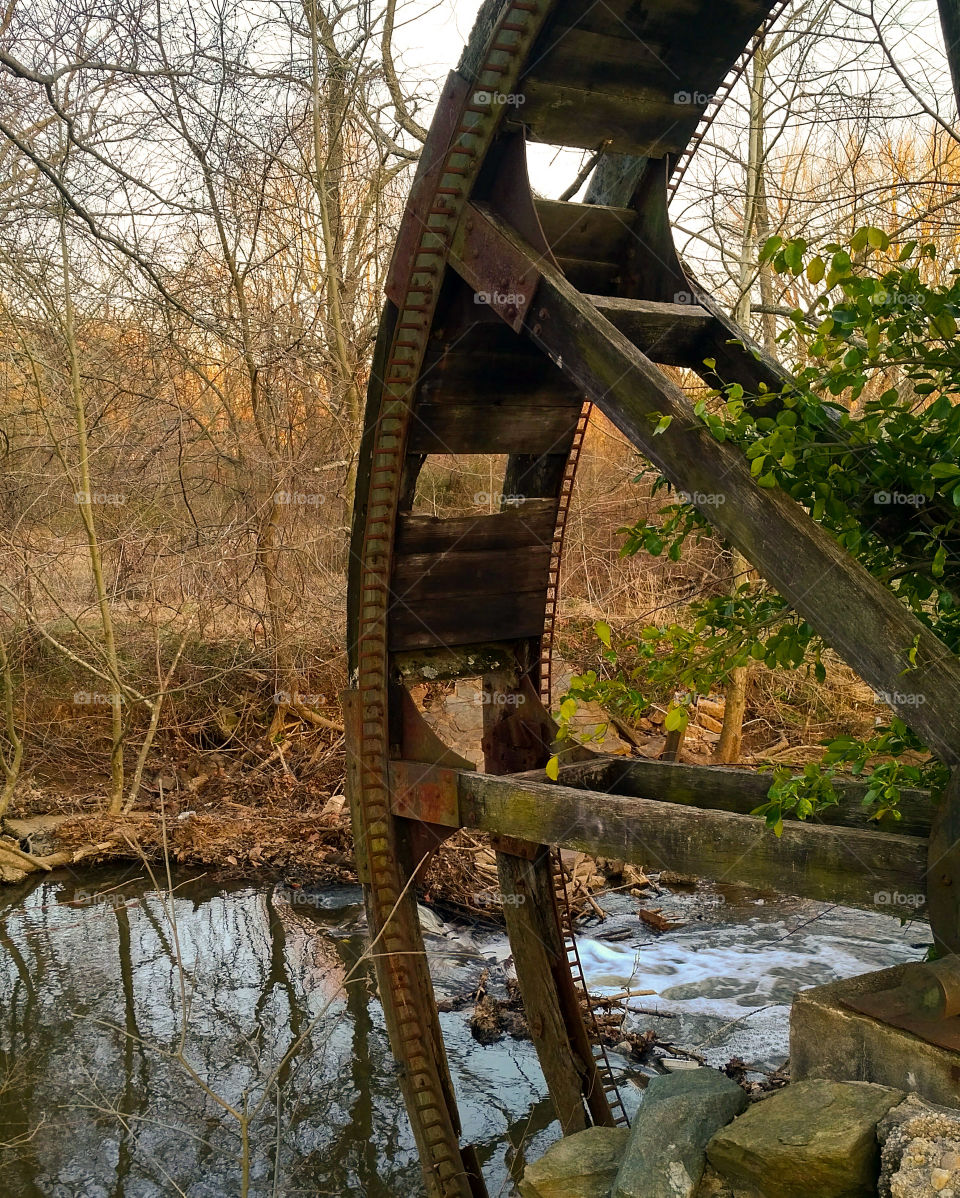 Old Water wheel