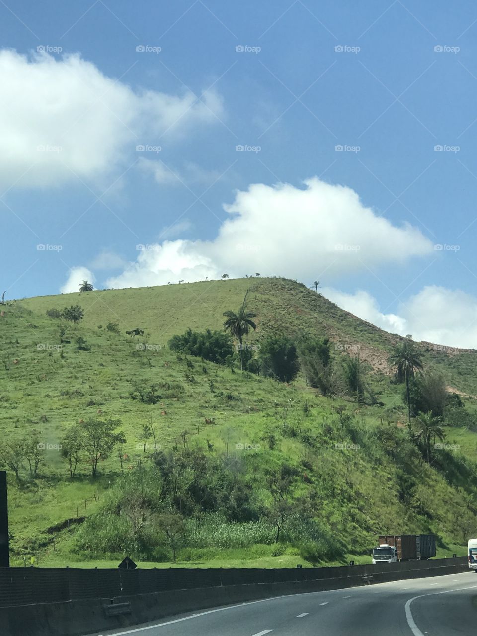 Beautiful day in Rio de Janeiro in Brazil 