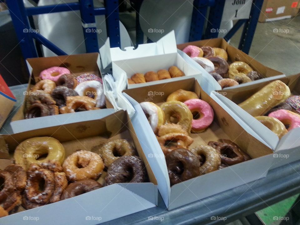 Donuts day. Dallas-Texas