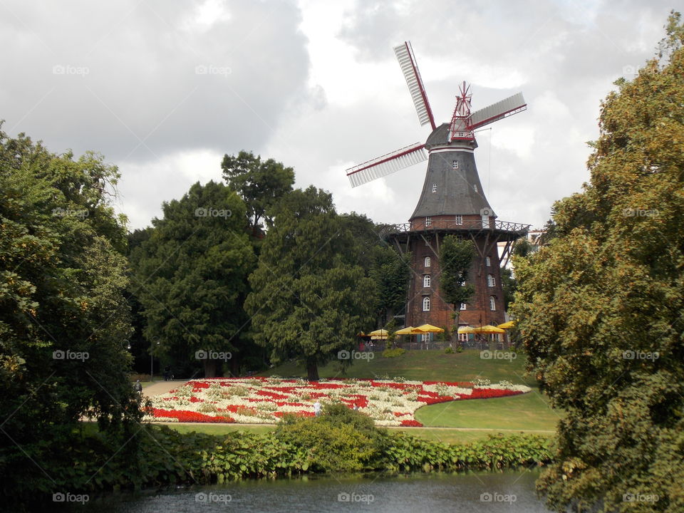 Bremen. Germany on spring