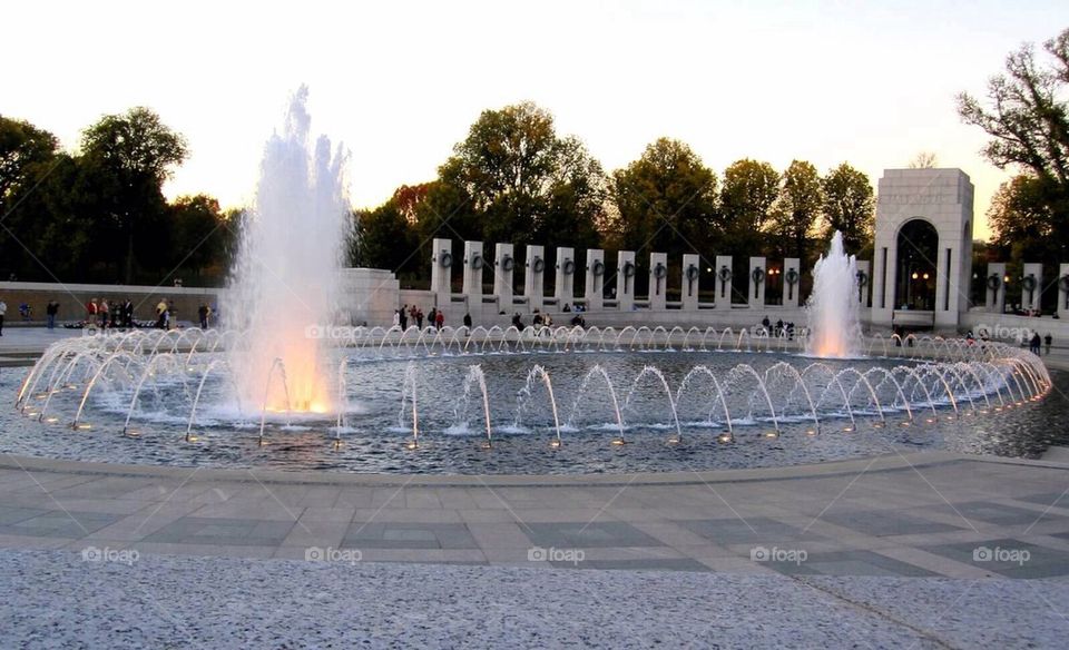 WW II Memorial in Washington 