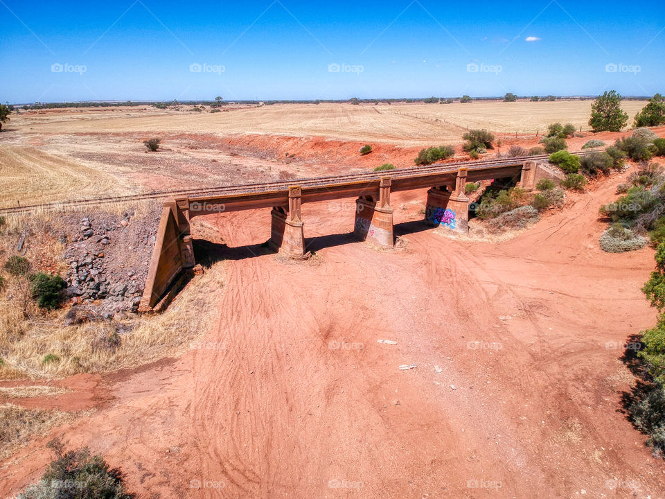 Salt Creek Rail bridge