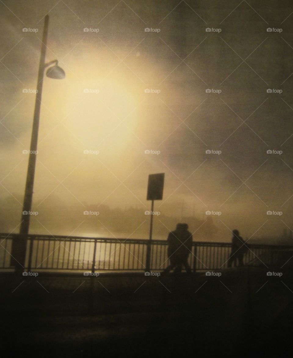 Autumn morning on my way to work