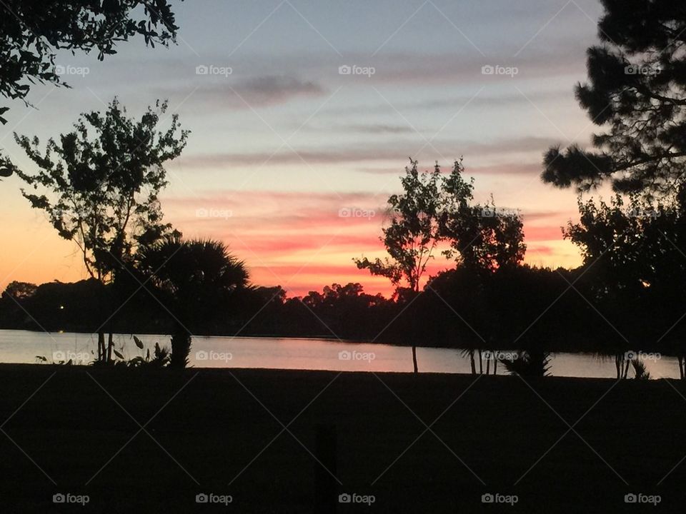 Sunset in Palm Coast, FL