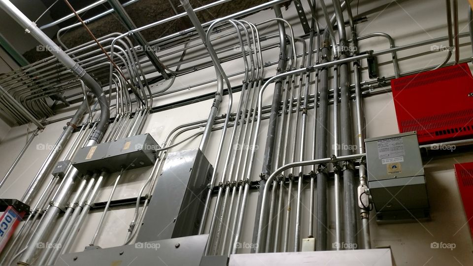 electrical  pipes