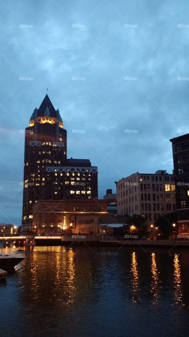 MKE at night