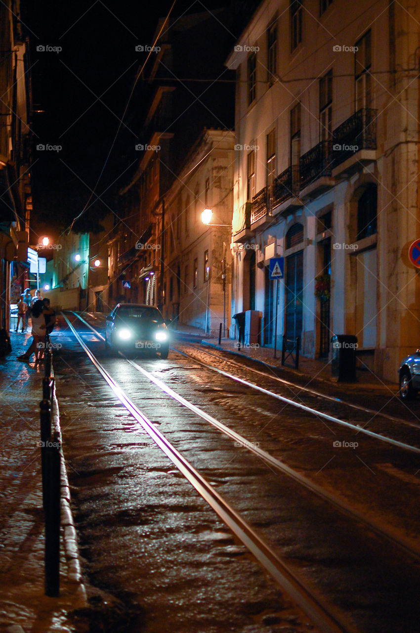 Lisbon by night