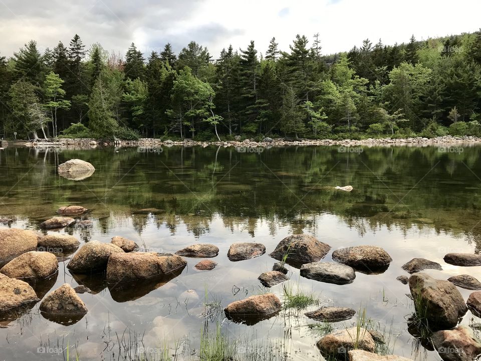 Jordan Pond, Acadia National Park 