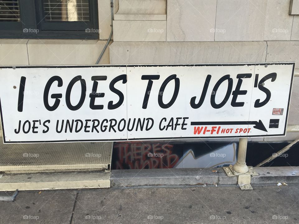Im going to Joes