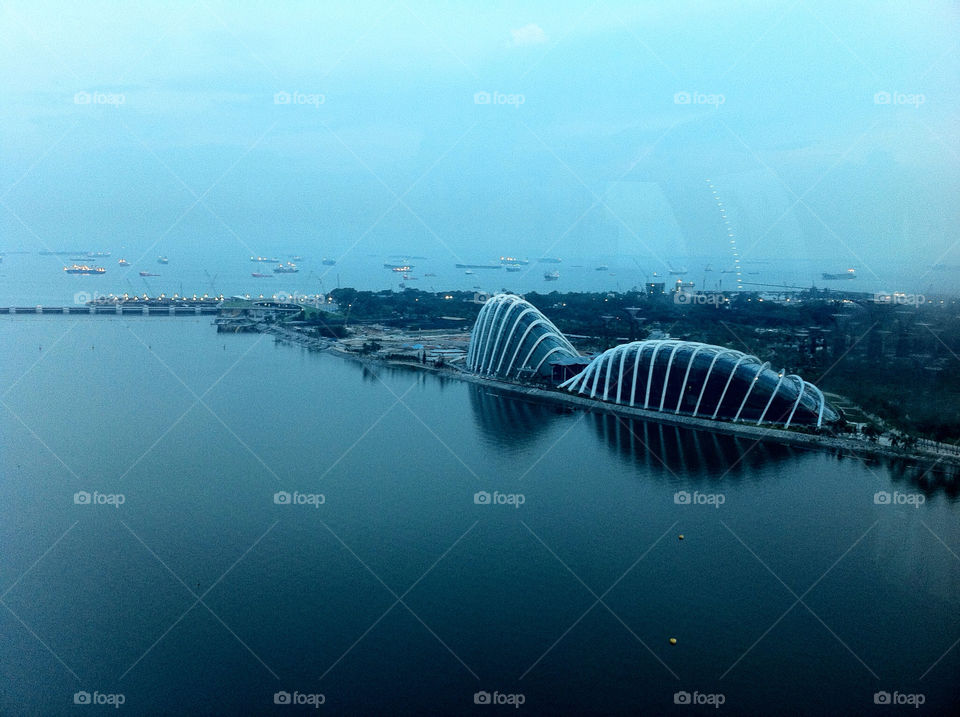 developments singapore flyer singapore harbour singapore by amitranchod