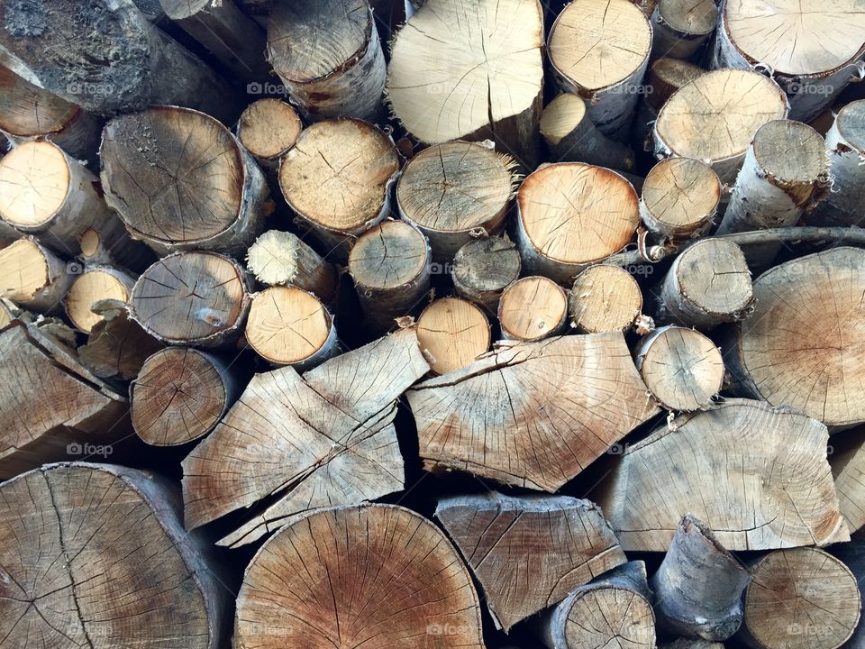 Cut firewoods