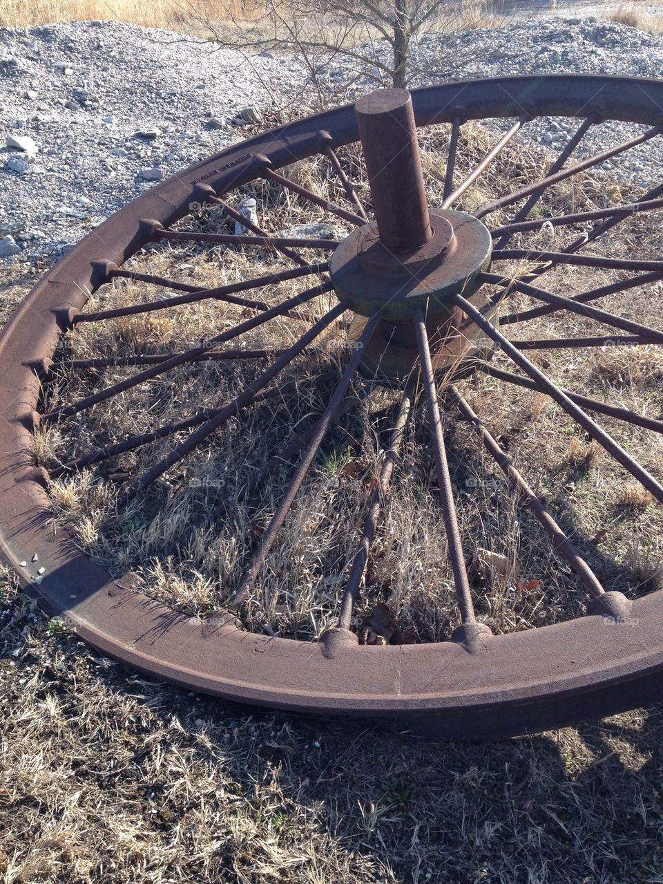 Fluorspar Mining Wheel